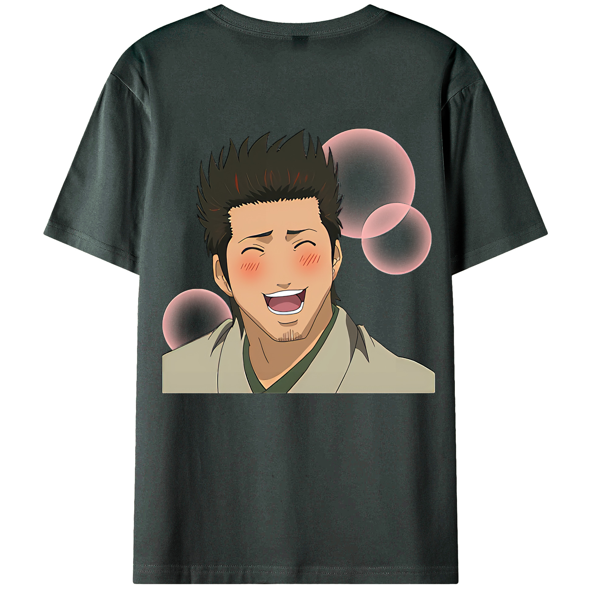 （画像用） ぎんたま 坂田銀時（さかたぎんとき） 神楽 志村新八（しむら しんぱち） GINTAMA Sakata Gintoki Kagura Shimura Shinpachi 綿100％ メンズ半袖Tシャツ（バックプリント） 通気性